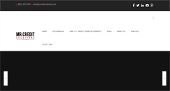 Desktop Screenshot of mrcreditsolutions.com