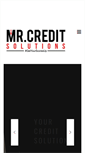 Mobile Screenshot of mrcreditsolutions.com